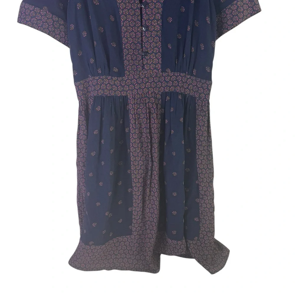 French Connection Print Georgette Fit&Flare Dress size 6 - Picture 5 of 6